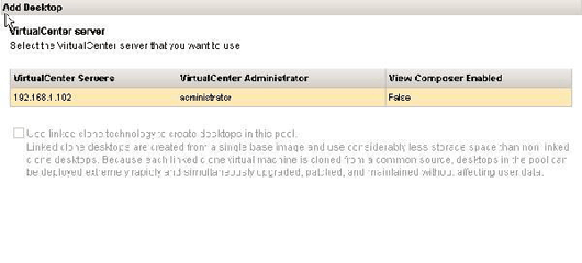 VirtualCenter Server