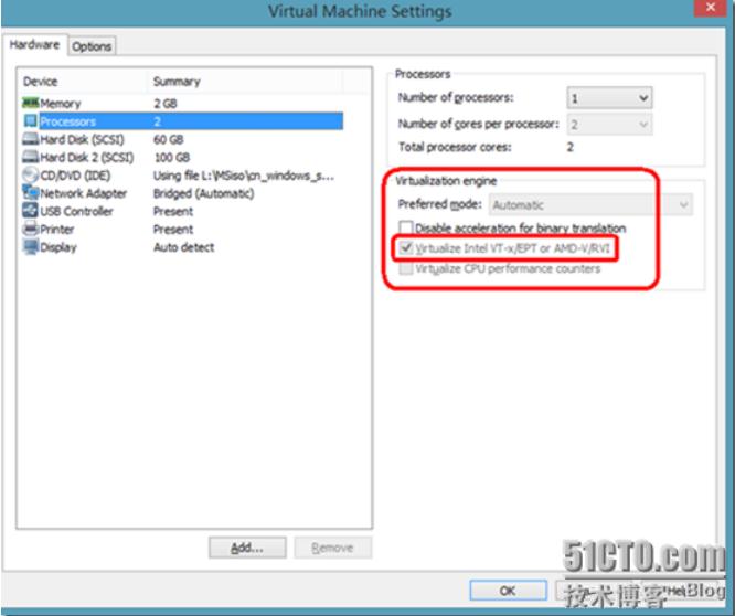 在VMware Workstation 9上运行Windows Server 2012 Hyper-V