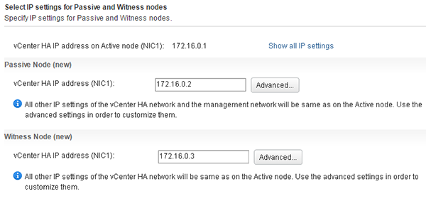 vCenter Server HA来弥补
